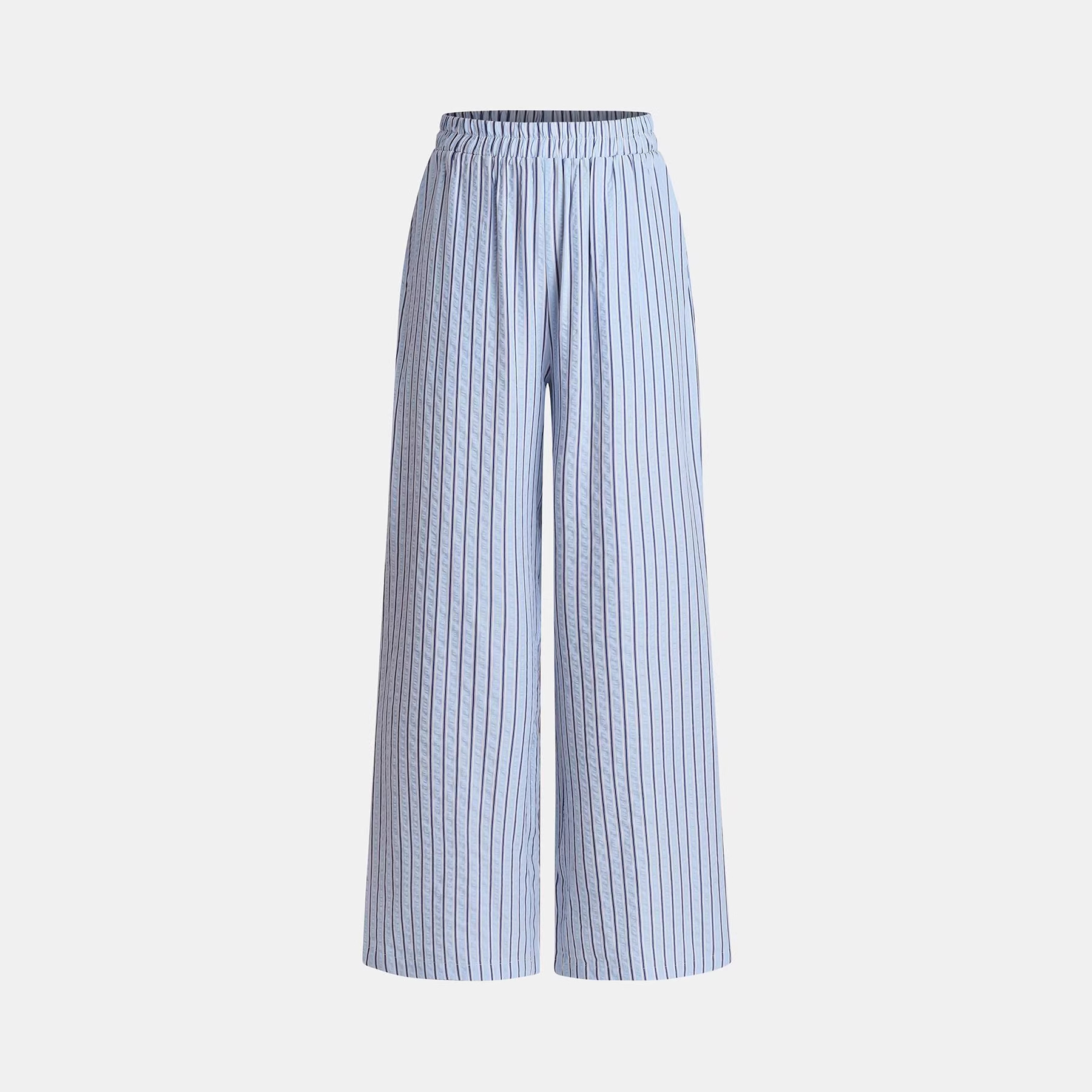 Laid-back Niche Vertical-striped Yamamoto-style Wide-leg Pants