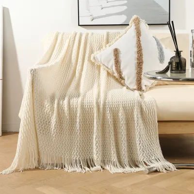 Sofa Cover Nap Blanket Knitted Small Blanket