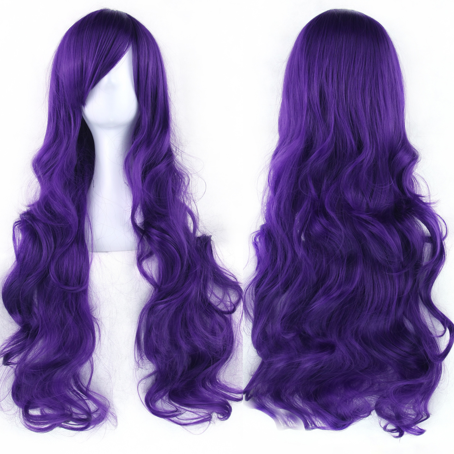Pure Color All-matching COS Long Curly High-temperature Fiber Wig 22