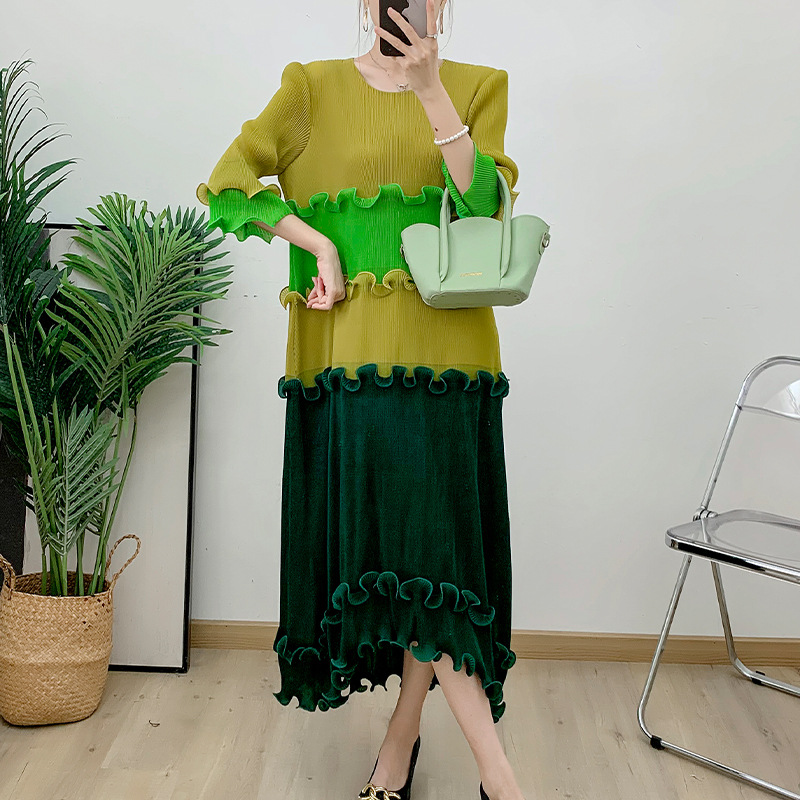 Women's Fashion Long Skirt Slimming Dress