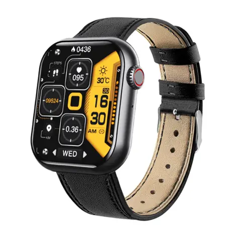 Smart Watch Bluetooth Calling Heart Rate Body Temperature Voice