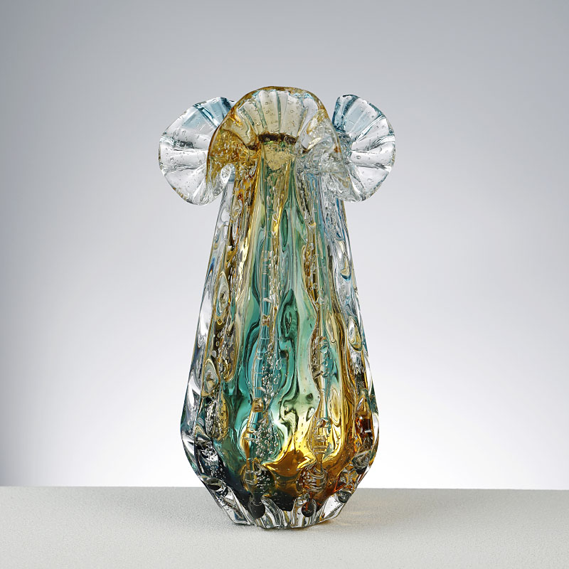 Light-luxury Living Room Gradient-colored Flower Vase