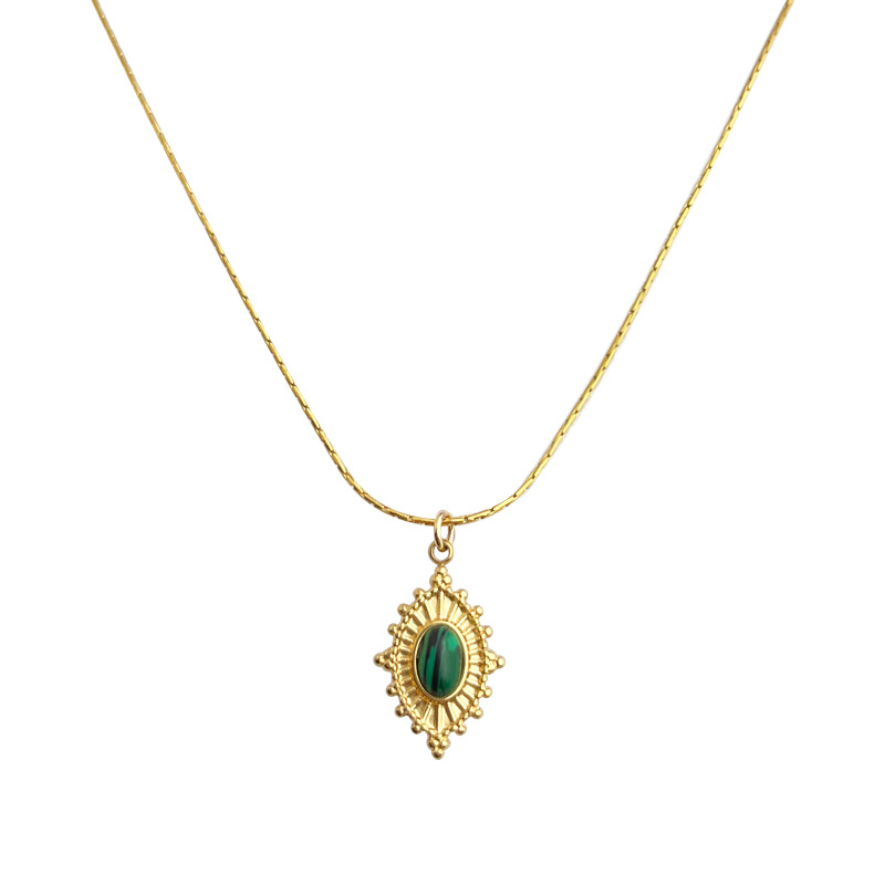 18K Gold Plated High Color Retention 304 Stainless Steel Necklace