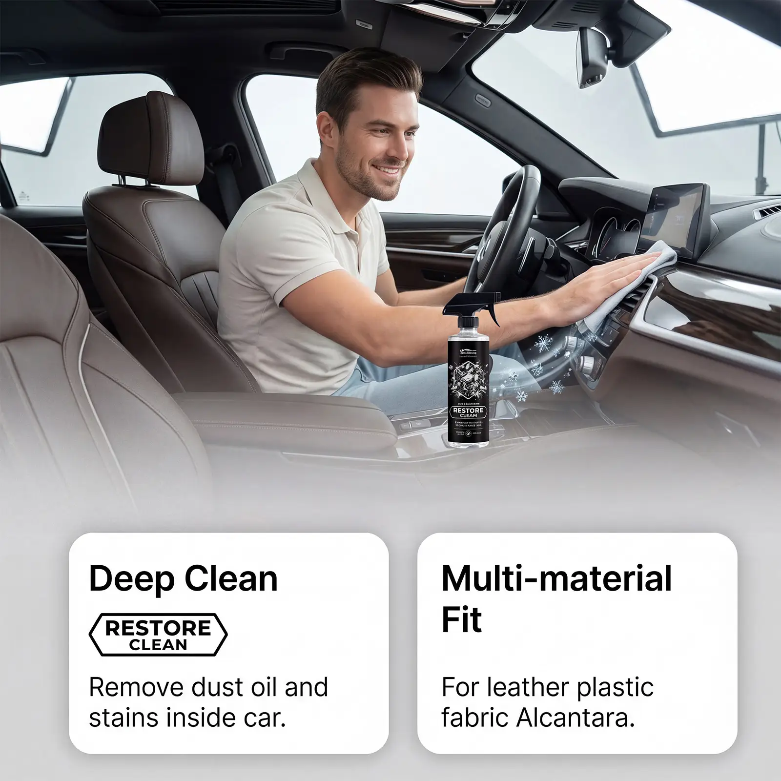 Automobile Interior Cleaning Agent