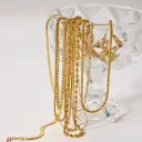 Personalized DIY Vacuum-Plated Stainless Steel Necklace view 3