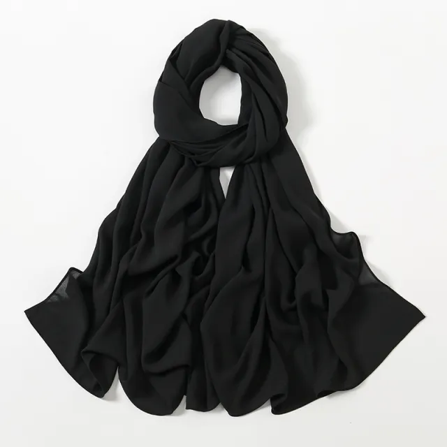 Corner Cathetus All match Chiffon Headcloth 1 Style - Shop at LoveMi