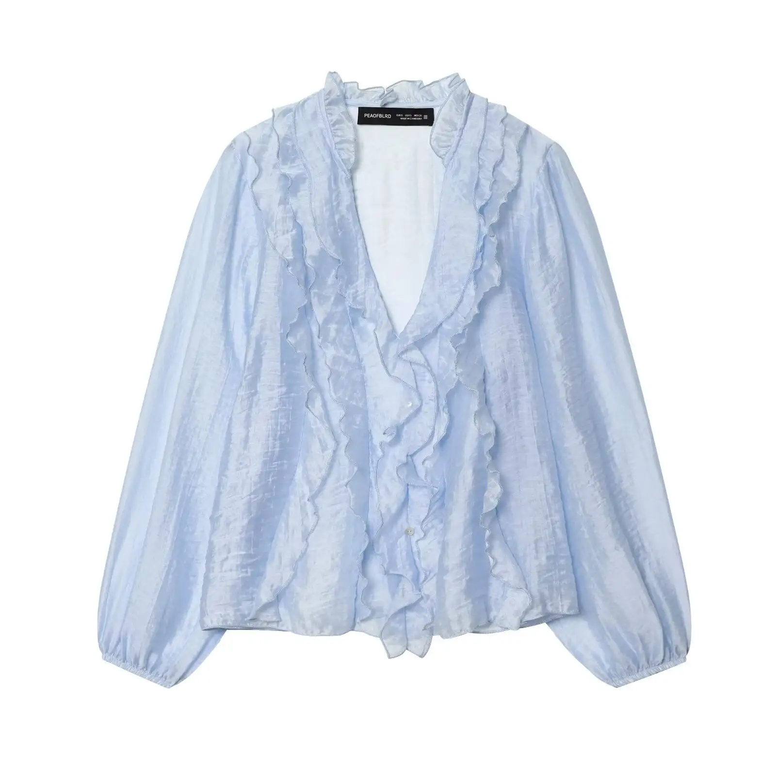 Elegant Versatile Layered-embellished Blouse