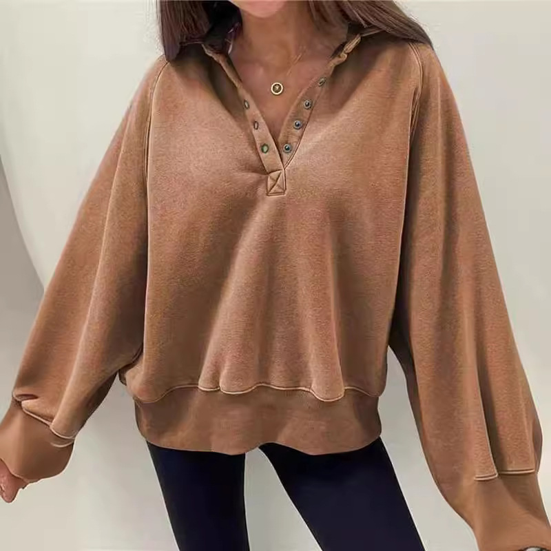 Women's Fashionable Sporty Drop-Shoulder Pullover Jacket