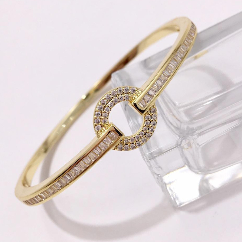 Geometric Hoop Bracelet, picture 4 of 4