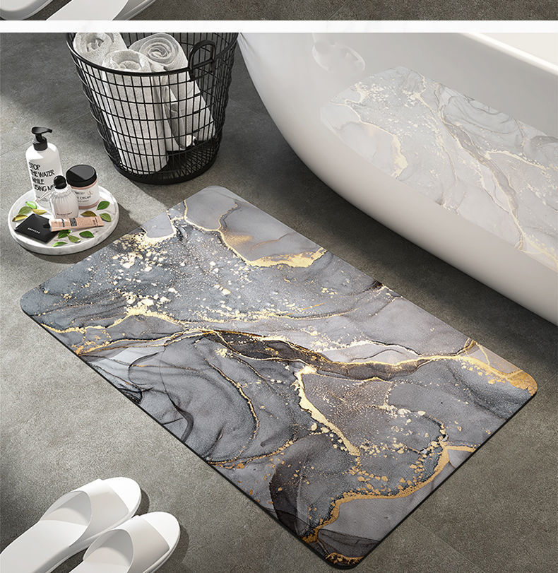 Title 4, Diatom Ooze Bathroom Absorbent Non-slip Floor M...