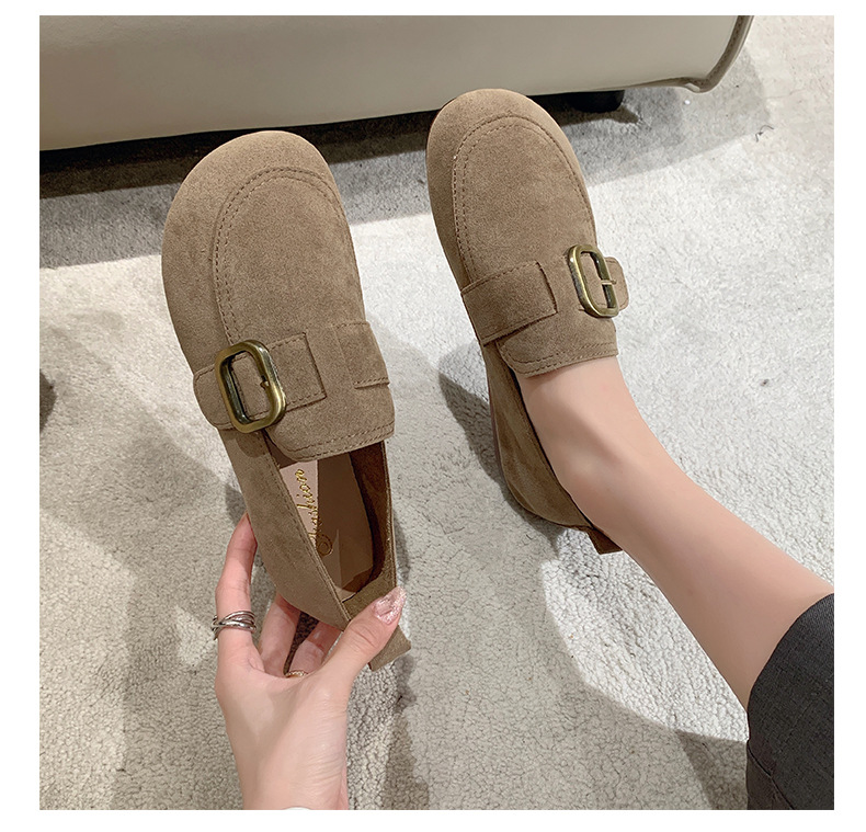 Title 22, Retro Slip-on Shallow Mouth Flat Casual Shoes