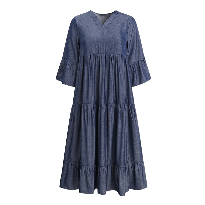 Women's Fashion Solid Color Plus Size Casual Skirt