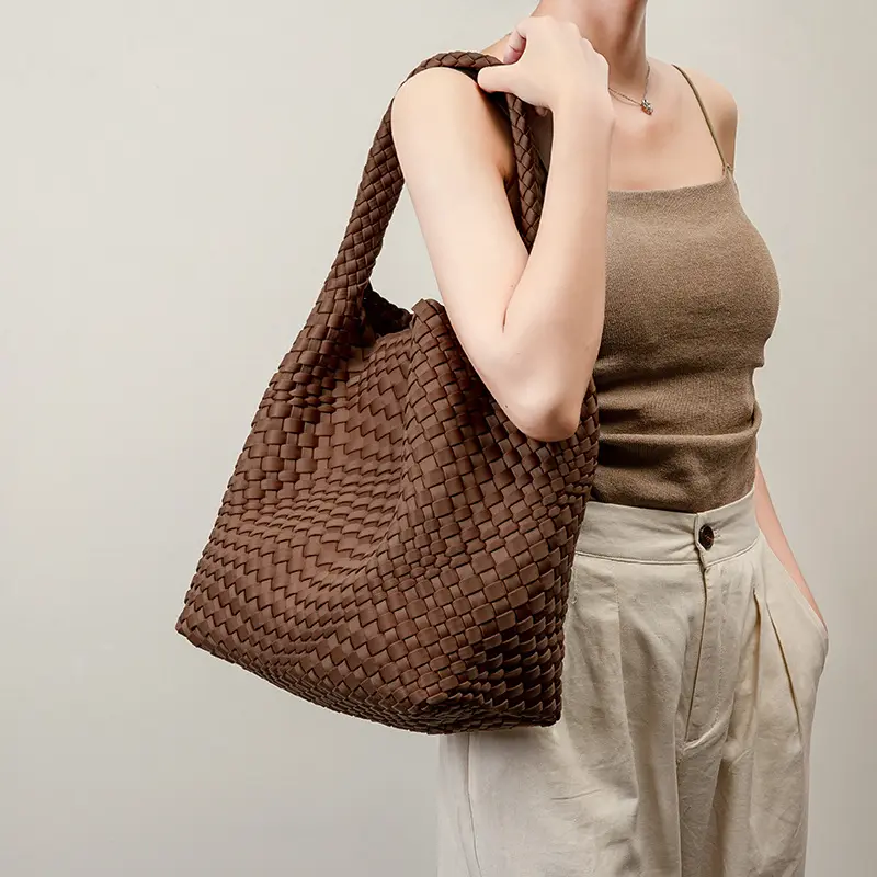 Handwoven Bag Made From Diving Material Waterproof