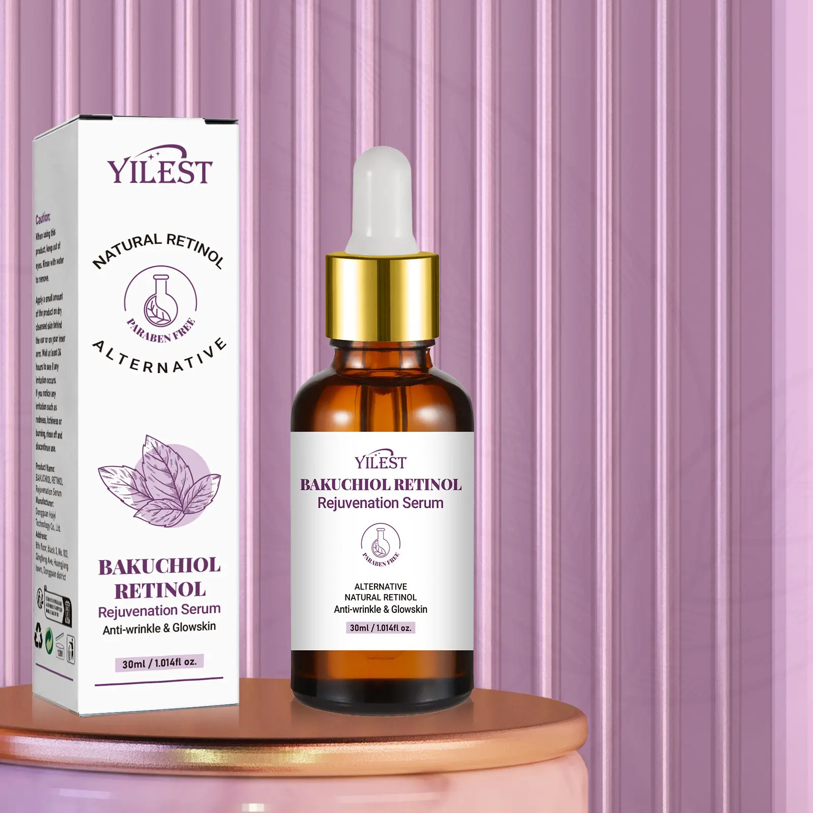 YILEST Retinol Facial Fading Wrinkle Firming Muscle