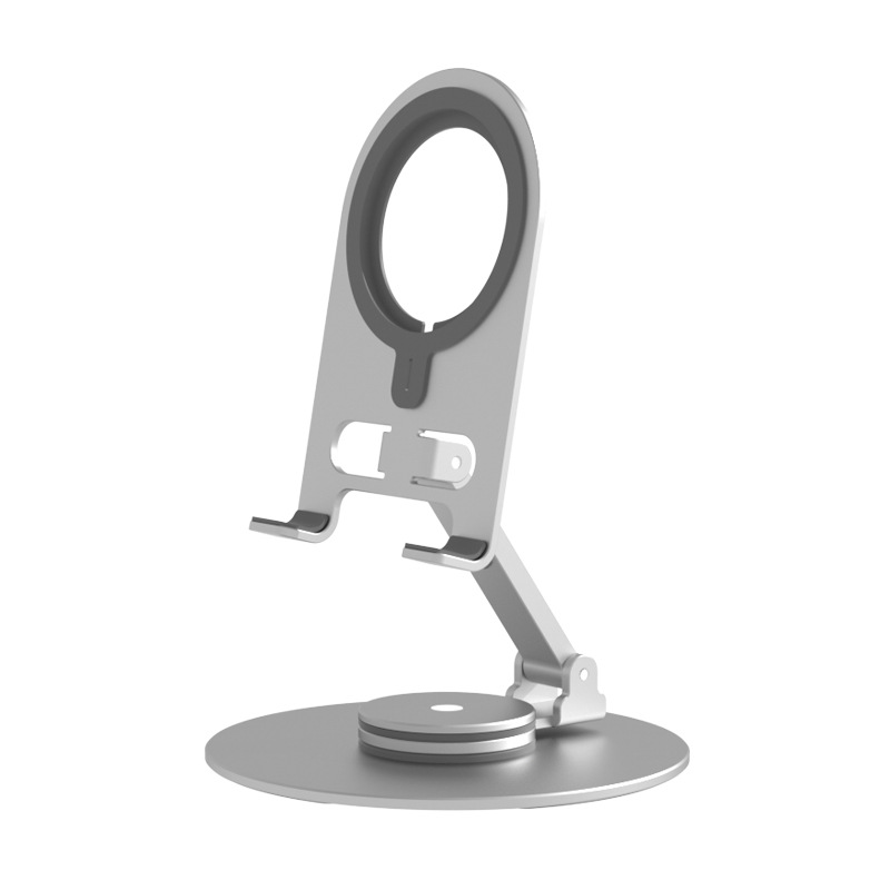 Desktop Adjustable Portable Wireless Charging Rotary Magnetic Adhesive Mobile Phone Tablet Computer Stand