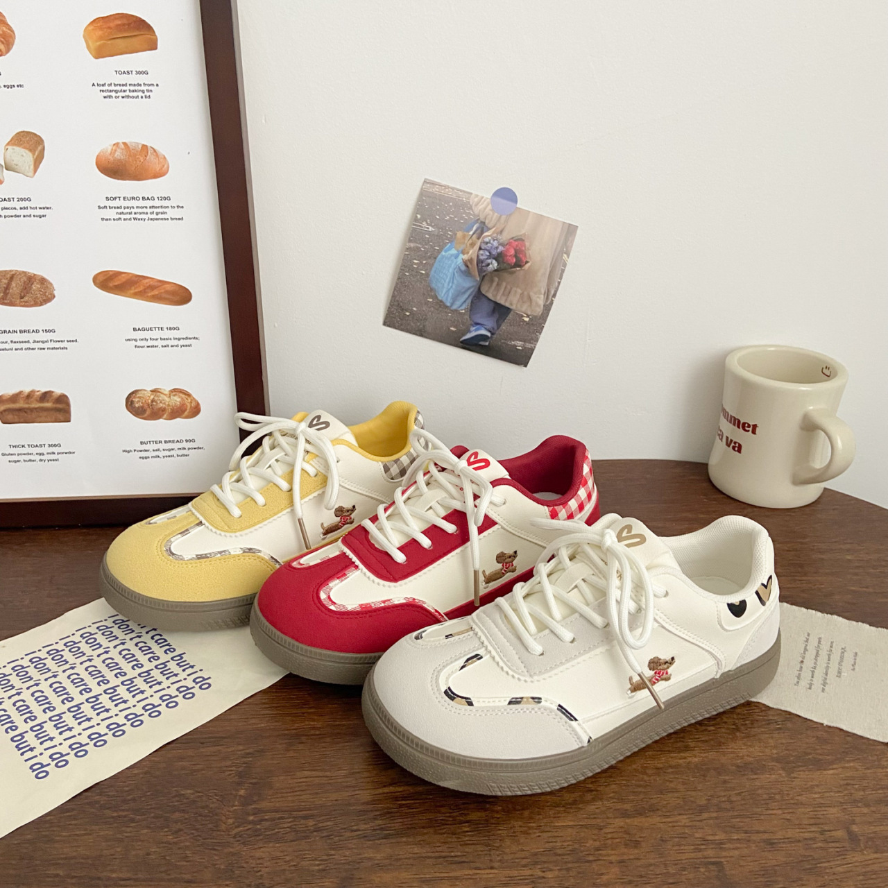 Women's Versatile Casual White Sneakers