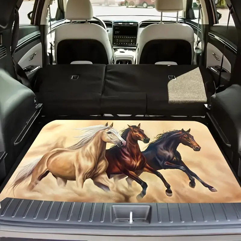 American-style Vintage Car Trunk Mat 3