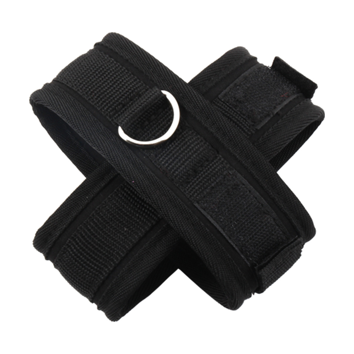 Wrist Strap With Cross-shaped Handcuffs Sensual Bondage Toy Prop Product