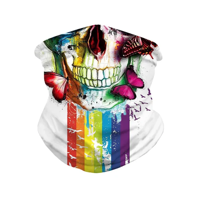 Skull Digital Men And Women Outdoor Mask Sport Climbing Insect proof Bxha009 Free Size - Shop at LoveMi