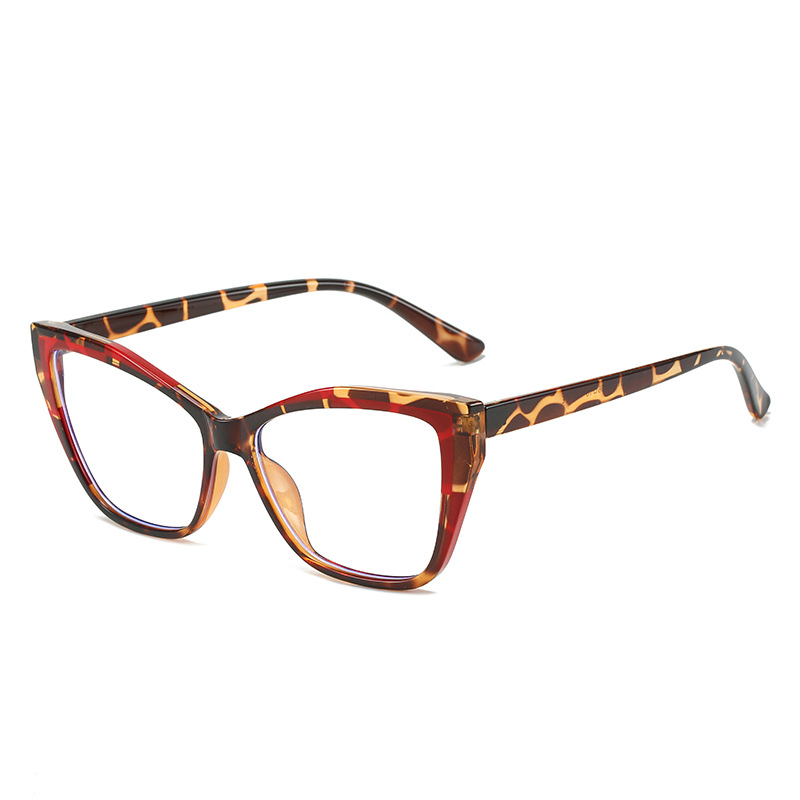 Leopard Dot Red Frame