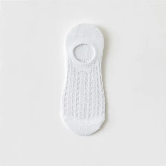 Women's Mesh Invisible Socks Thin White - Shop at LoveMi