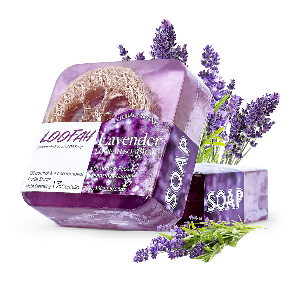 Luffa Lavender With Label