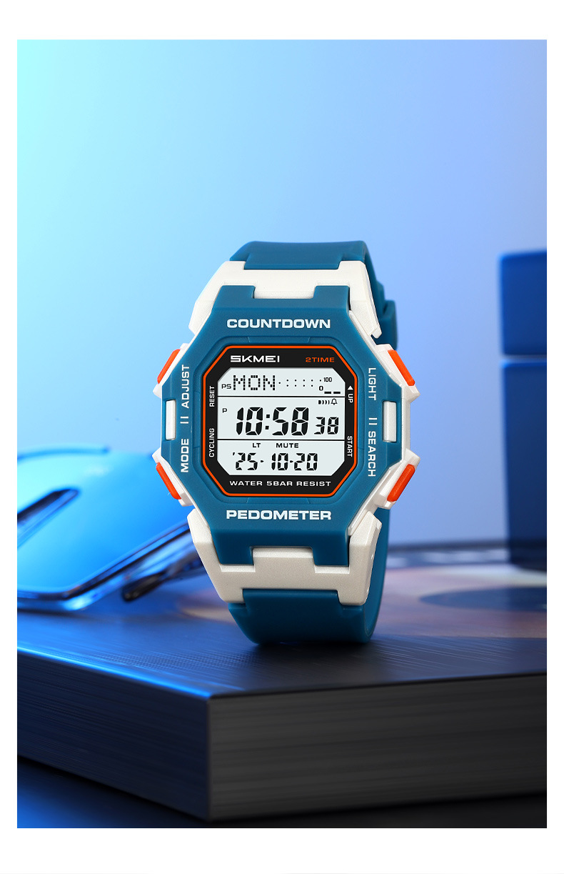 Skmei 2596 Trendy Digital watch for men 49mm dial