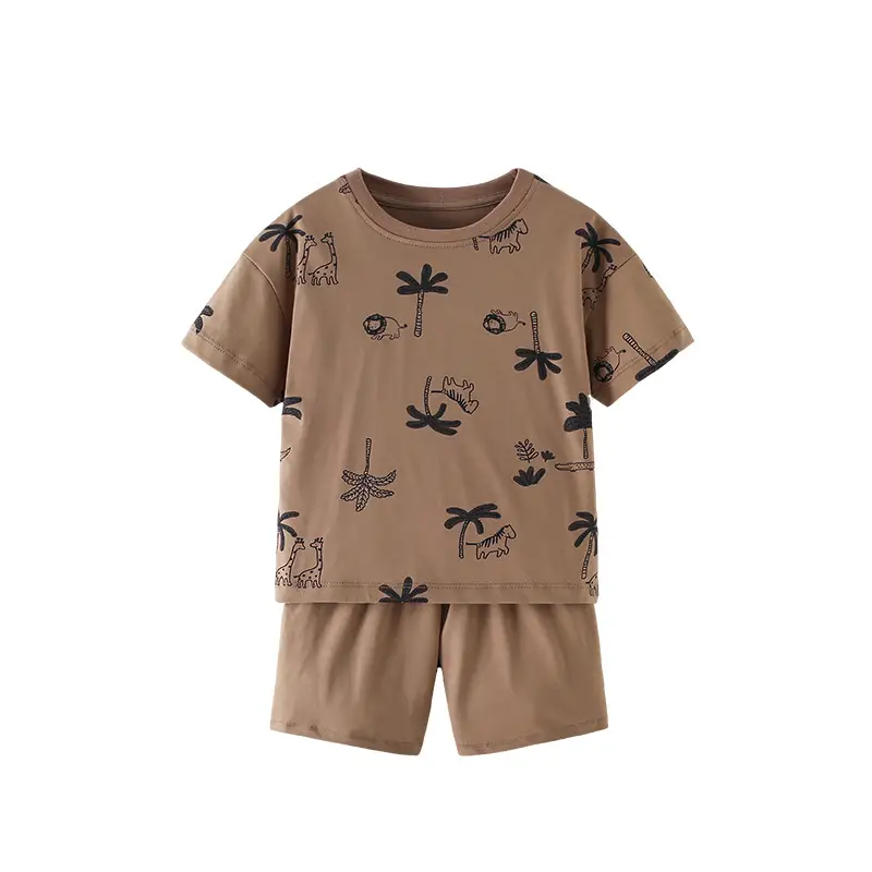 All-match Daily Sporty Casual Two-piece Set For Boys