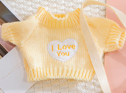 Yellow Patch Love Sweater