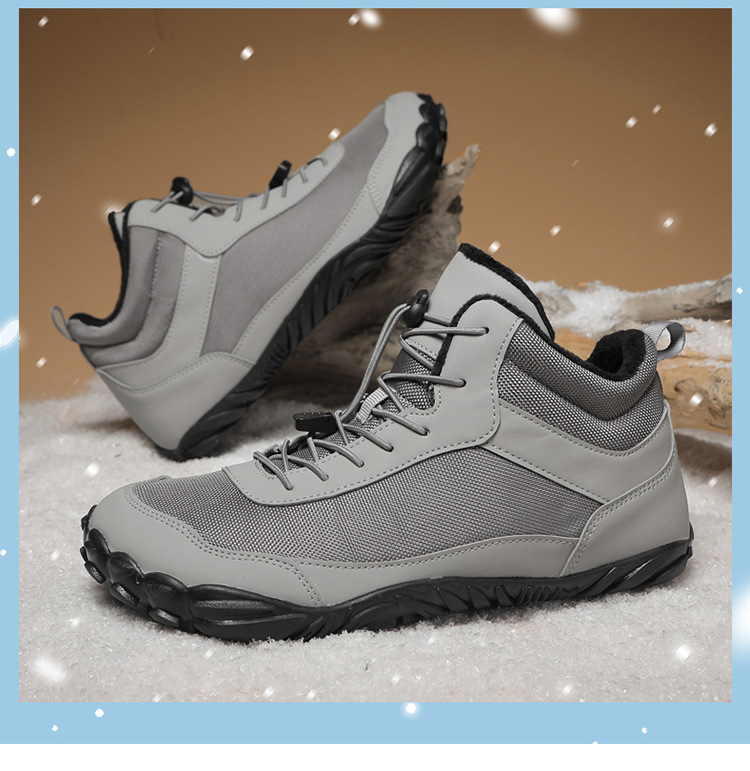 Title 23, Fleece-lined Waterproof Snow Boots Couple High-...