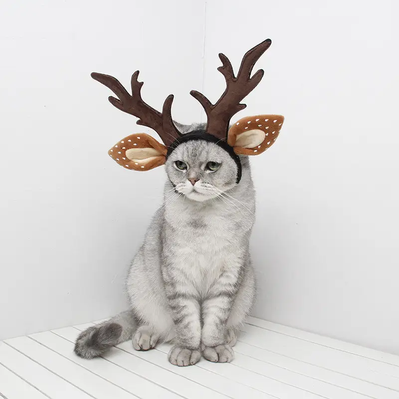 Forest Fairy Deer Antler Holiday Anti-Slip Deer Antler Headband