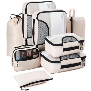 Home Waterproof Portable Travel Storage Bag Eight Piece Set