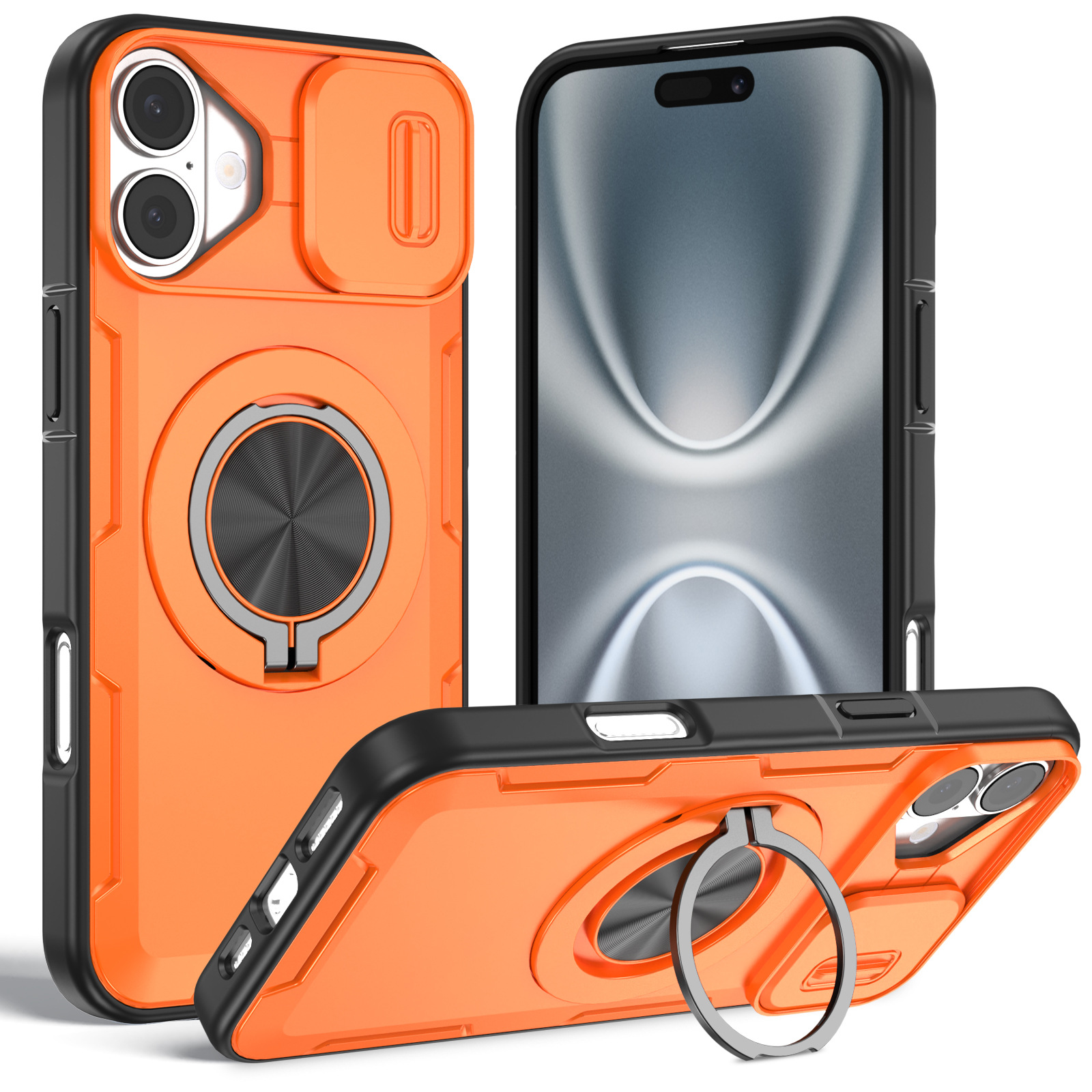 Magnetic Phone Case With A Pop-up Stand