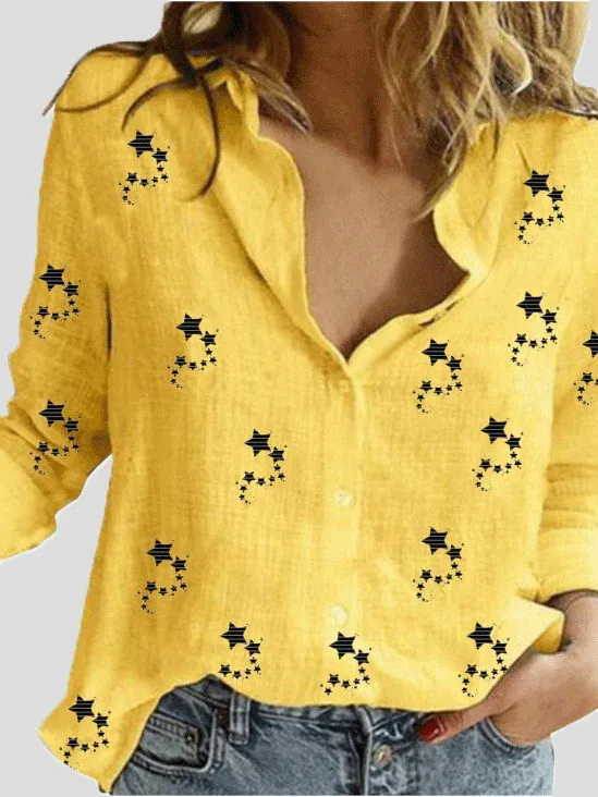Ethnic Style Fashion Personalised Women's Shirt - F169Z1120-S