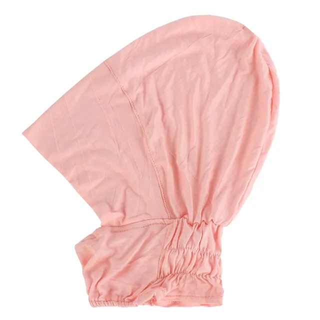 Solid Color Elastic Silk Cotton Four Season Pullover Hat Light Pink - Shop at LoveMi