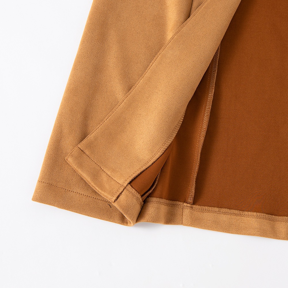 Fashionable Suede Slim-fit Retro Elegant Vest For Women