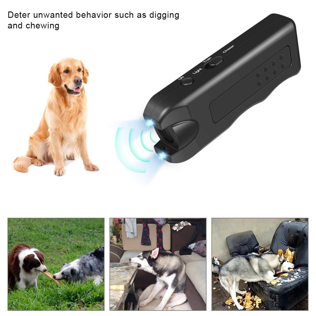 Handheld Ultrasonic Cat And Dog Repellent