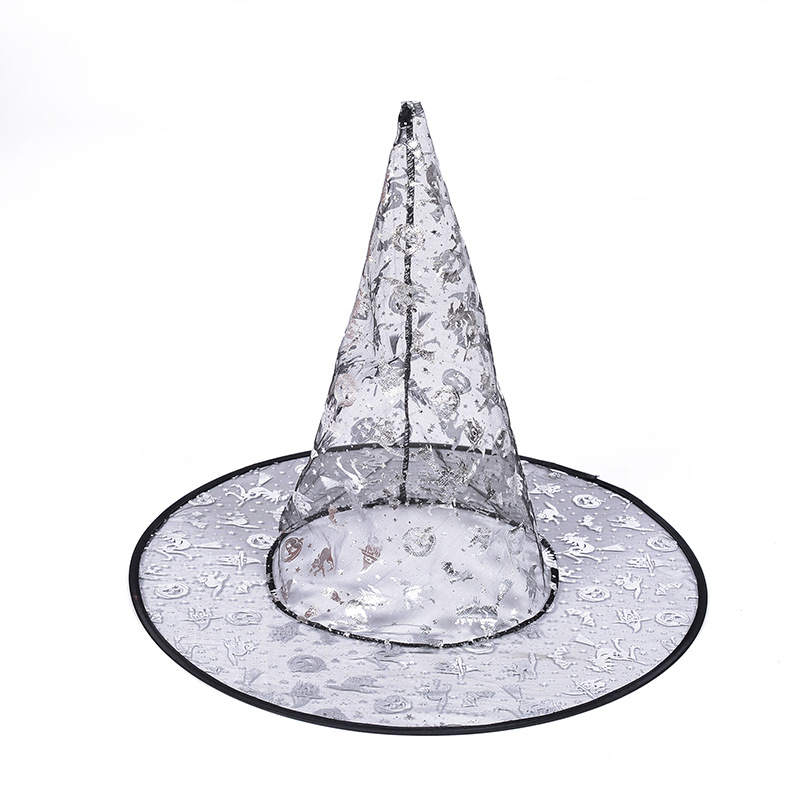 Halloween bar party stage performance decoration witch hat