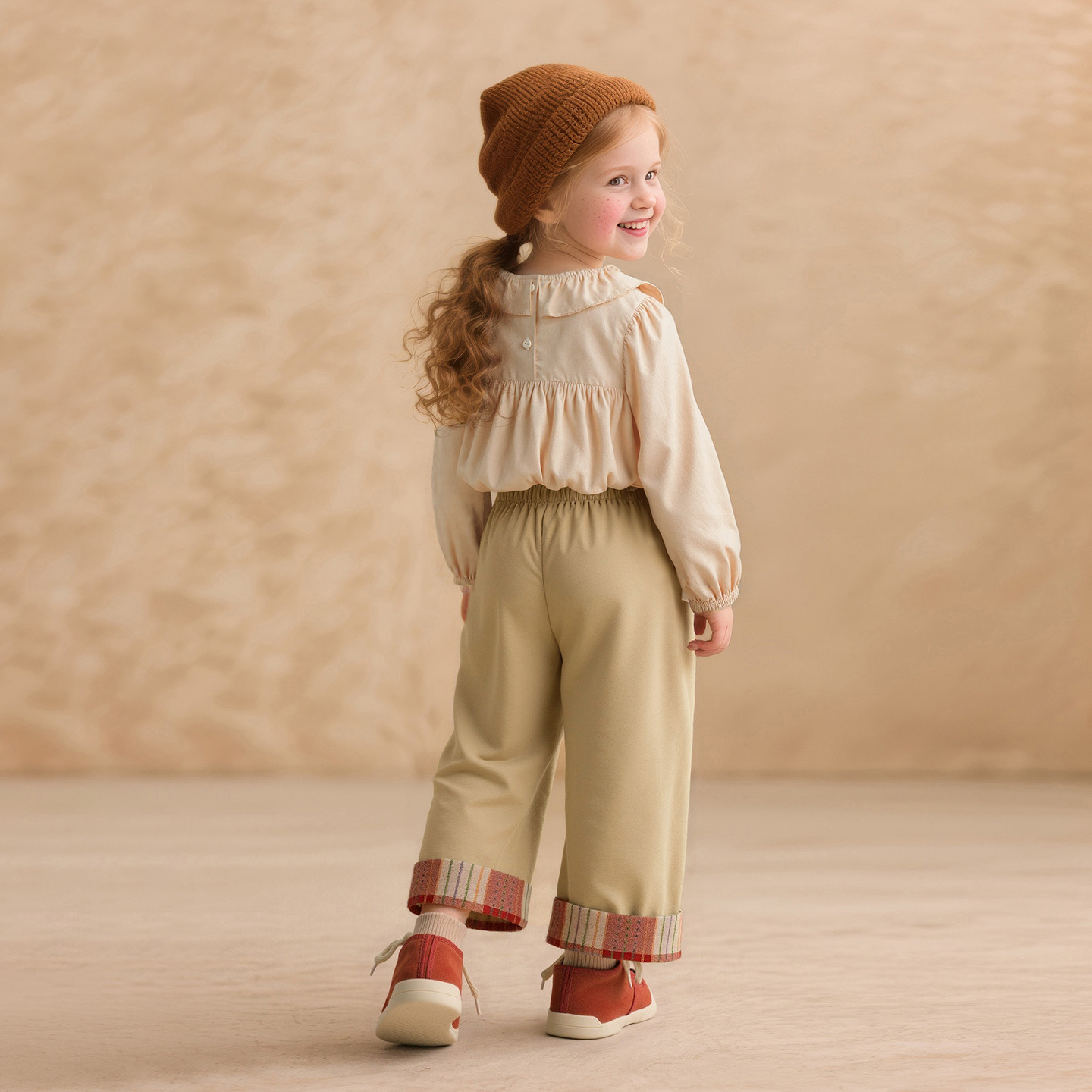 Comfortable Loose-fitting Straight-leg Versatile Korean-style Trousers