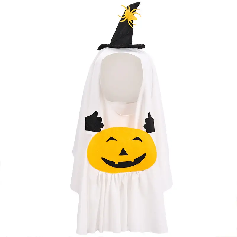 Creative Pumpkin Ghost Dog Funny Clothes Suit
