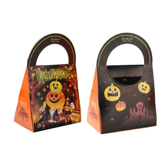 Halloween Candy Box Cake Handbag Type B Size 120X65X180Mm - Shop at LoveMi