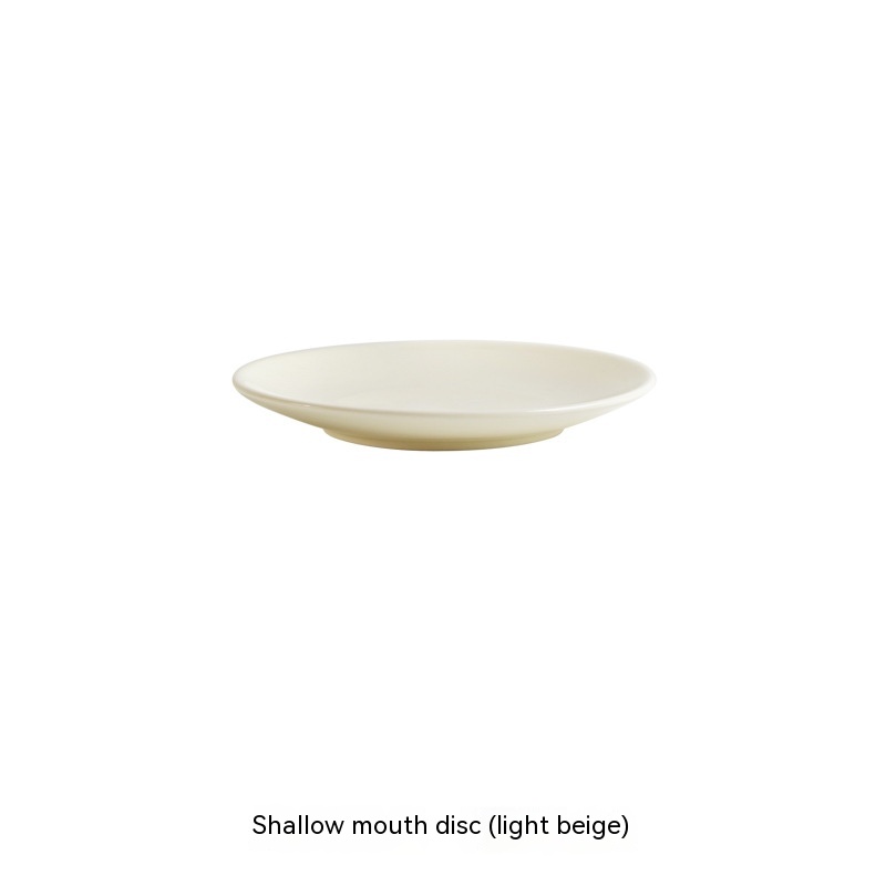 Beige Shallow Mouth Disc