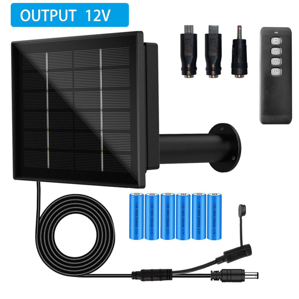 4W Solar Panel Outdoor LED Lawn Light With Photovoltaic Power And Light controlled Operation