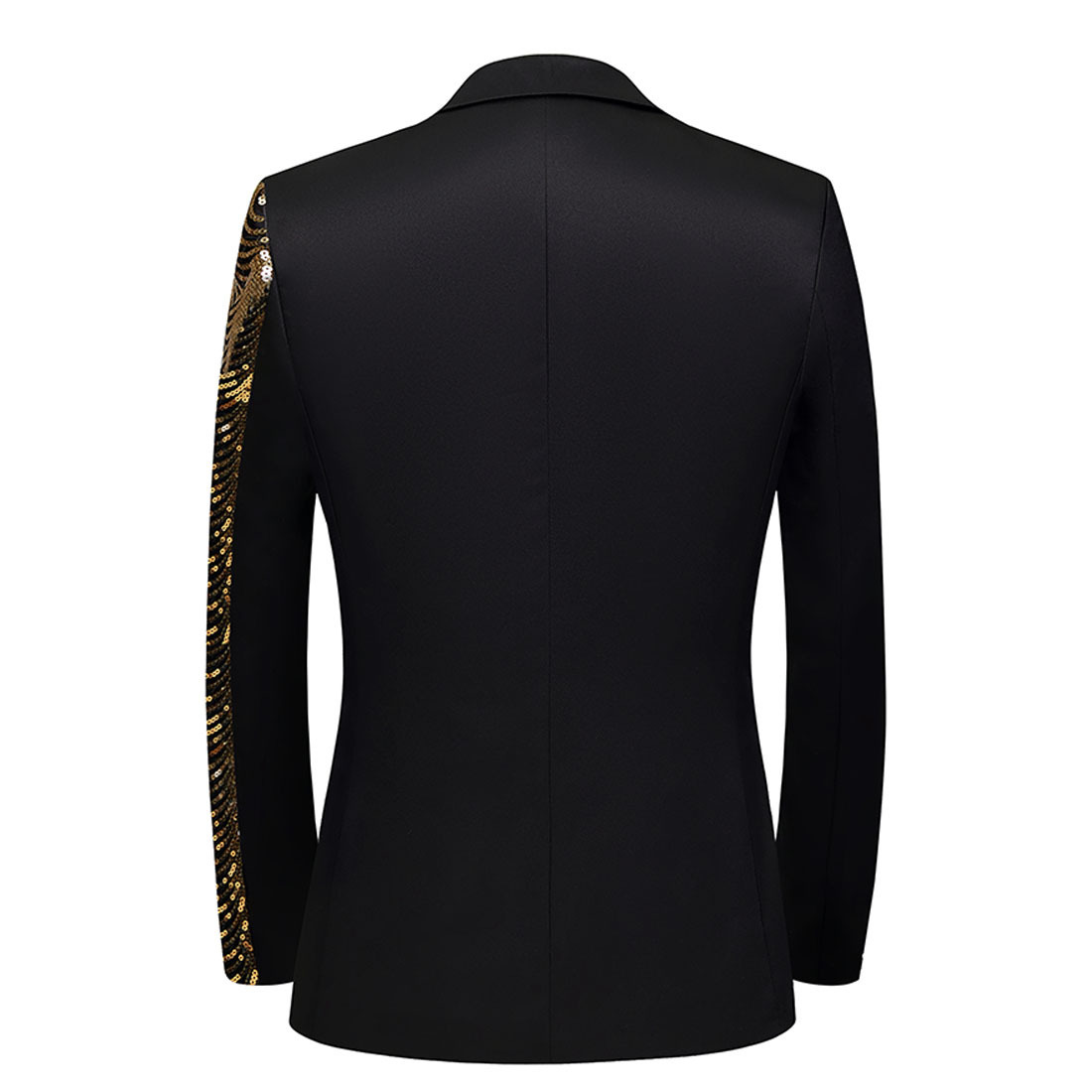 Men's Wavy Sequin Shiny Casual Suit Jacket - Image 4