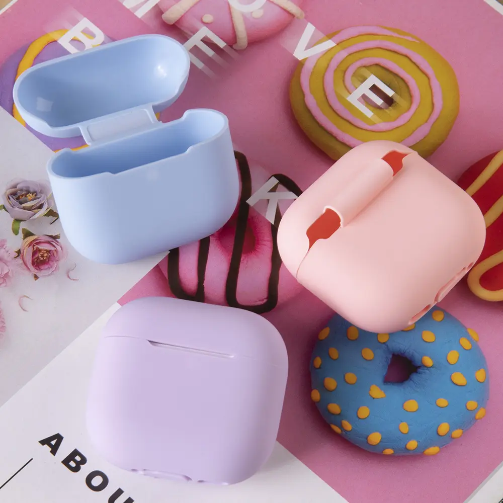 Protective Cover Earphone Sleeves Silicone Soft Case