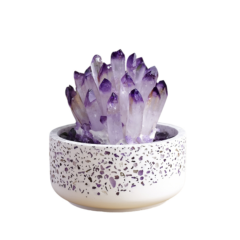 Miniature Landscape Aromatherapy Stone Home Desk Decor Wealth-Attracting Ornament