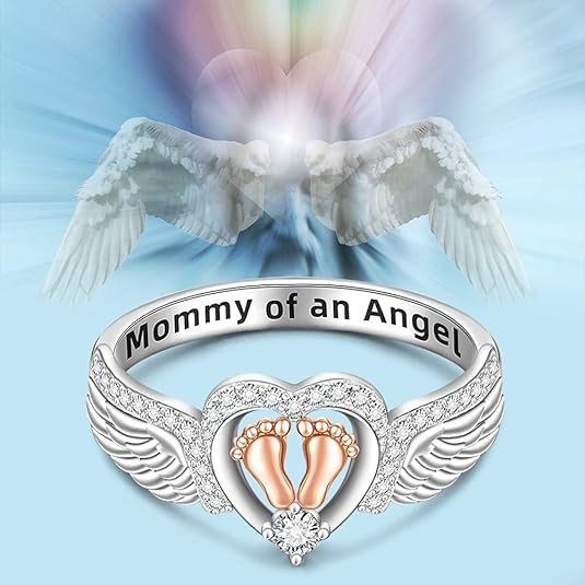 Creative Baby Mom's Angel Ring