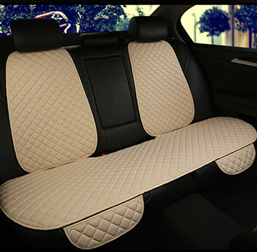 Linen Car Seat Cushion Universal Car Cushion 12