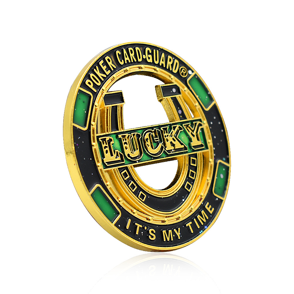 Title 4, Commemorative Coin Hollow Metal Embossed Badge