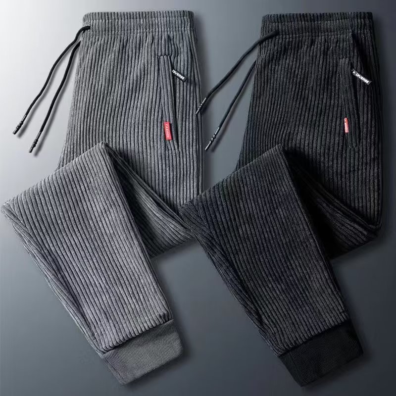 Men's Corduroy Relaxed Straight Pants